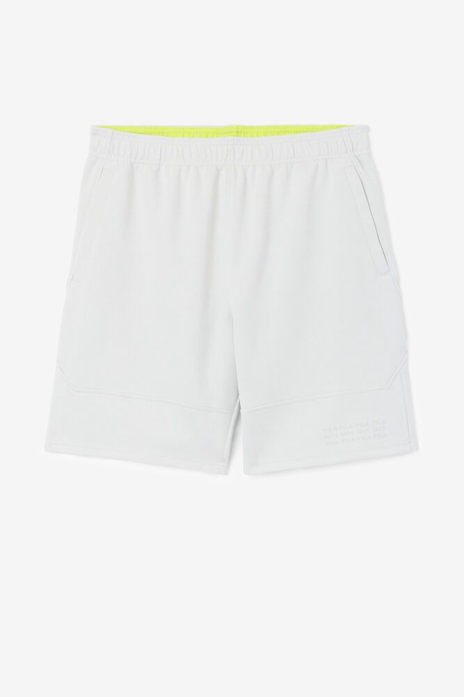 Fila Shorts Rihaan Mens White - India OYN-012496